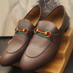 Men gucci leather shoes